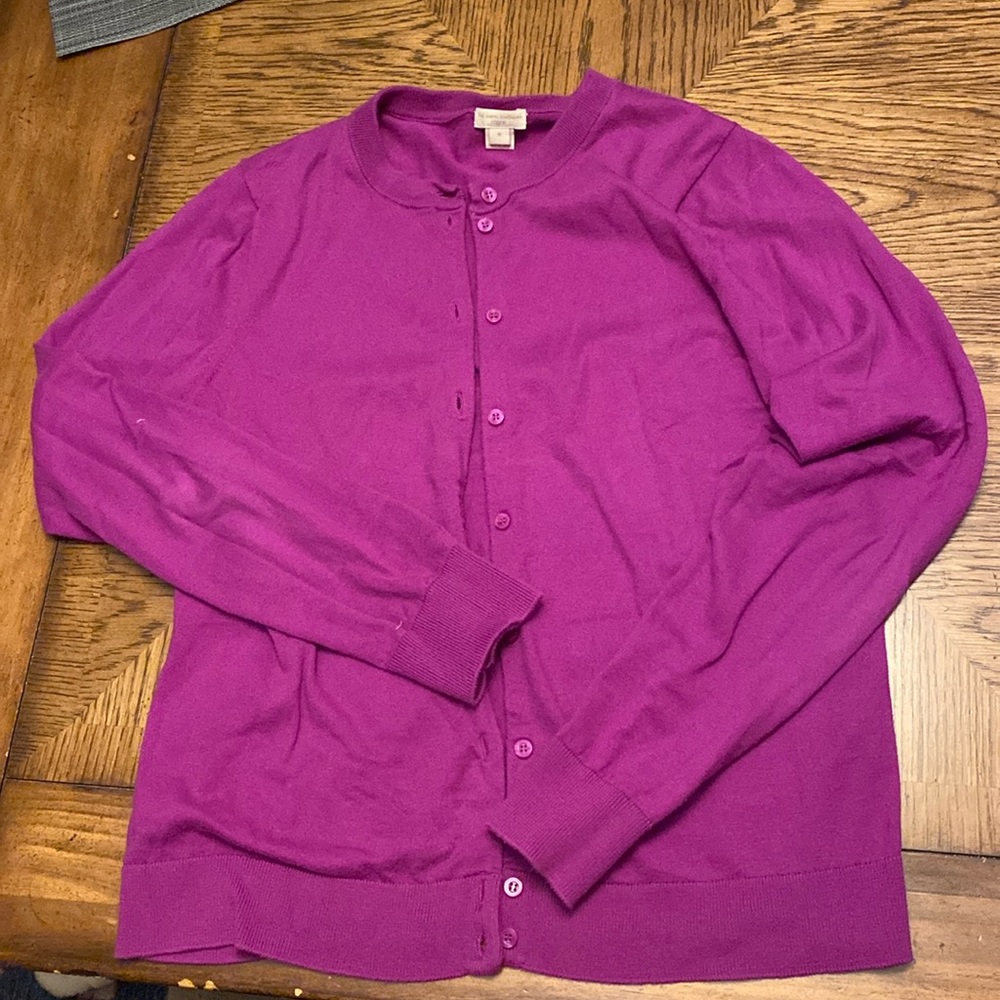 Like new! J Crew Factory Caryn a cardigan SZ M